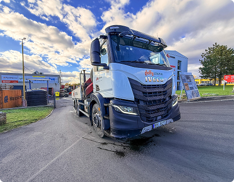 Iveco s hydraulickou rukou